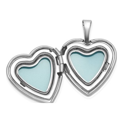 Sterling Silver Heart Locket – view 4