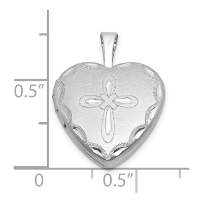Sterling Silver Heart Locket – view 5