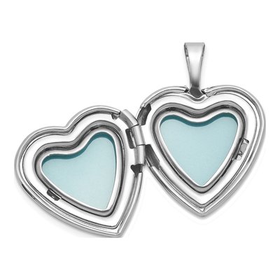 Sterling Silver Heart Locket – view 4