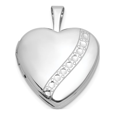 Sterling Silver Heart Locket