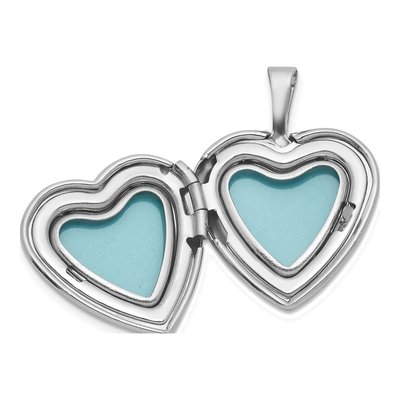 Sterling Silver Heart Locket – view 4