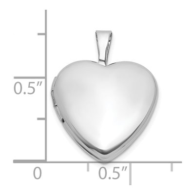 Sterling Silver Heart Locket – view 5