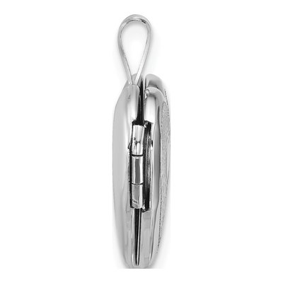 Sterling Silver Twin Hearts Heart Locket – view 2
