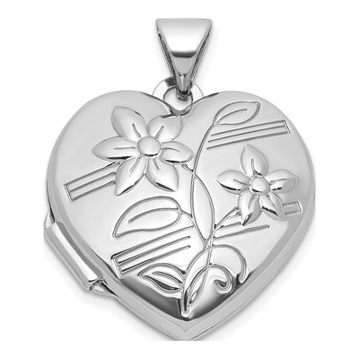 Sterling Silver Heart Locket