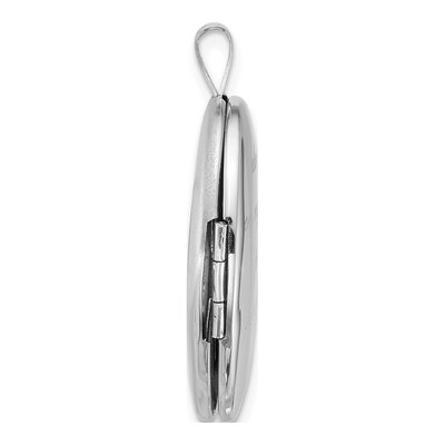 Sterling Silver Oval Locket – view 2