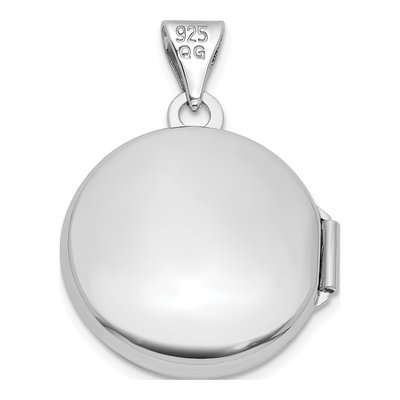 Sterling Silver Tree of Life Round Locket – view 3