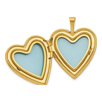 Gold-Plated Sterling Silver Unicorn Heart Locket – view 4
