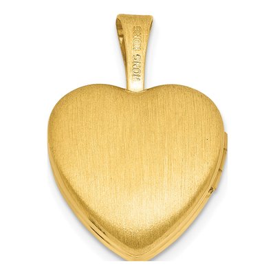 Gold-Plated Sterling Silver Stars Heart Locket – view 3