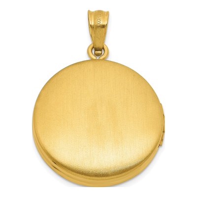 Gold-Plated Sterling Silver CZ Celtic Knot Locket – view 3