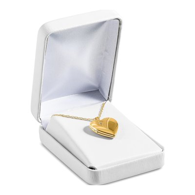 14K Gold-Filled Diamond Filled Star Heart Locket Pendant Necklace – view 6