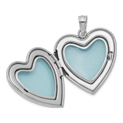 Sterling Silver Heart Locket – view 6