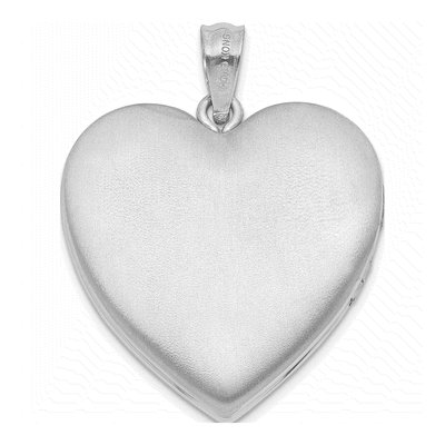 Sterling Silver Heart Locket – view 3