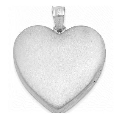 Sterling Silver Enameled Heart Locket – view 4