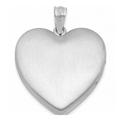 Sterling Silver Heart Locket – view 4