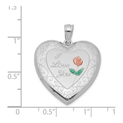Sterling Silver Heart Locket – view 5