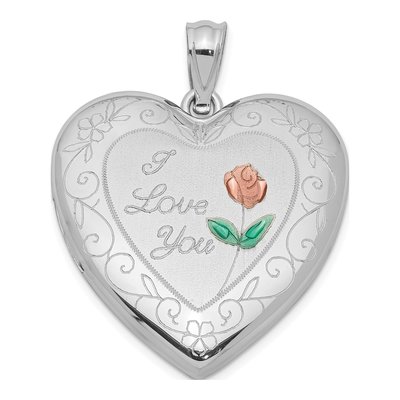 Sterling Silver Heart Locket