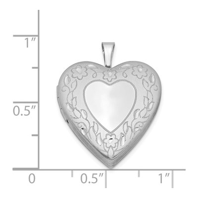Sterling Silver Heart Locket – view 5