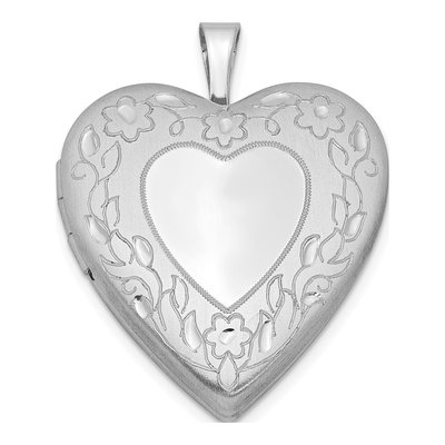Sterling Silver Heart Locket