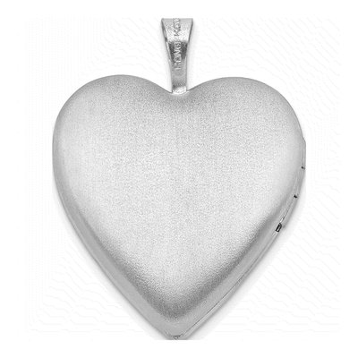 Sterling Silver Cross Heart Locket – view 4