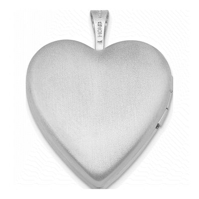 Sterling Silver Enamel Heart Locket – view 3
