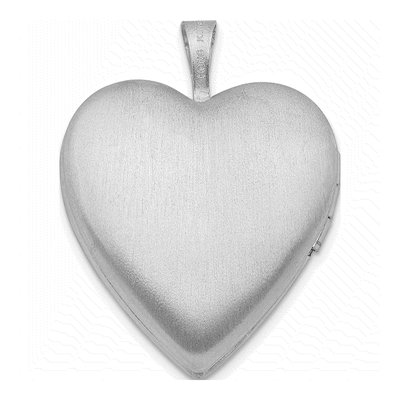 Sterling Silver Diamond Star Heart Locket – view 4