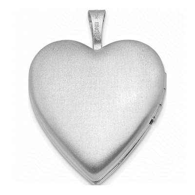 Sterling Silver Swirl Heart Locket – view 4