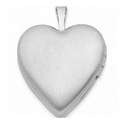 Sterling Silver Swirl Heart Locket – view 4