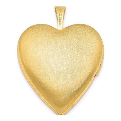 Gold-Plated Sterling Silver Diamond Heart Locket – view 4