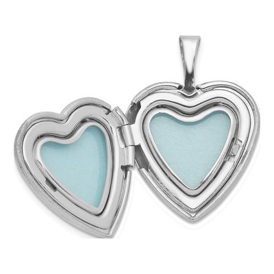 Sterling Silver Cross Heart Locket – view 6