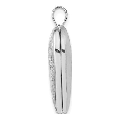 Sterling Silver Cross Heart Locket – view 3