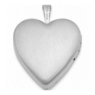 Sterling Silver Heart Locket – view 4