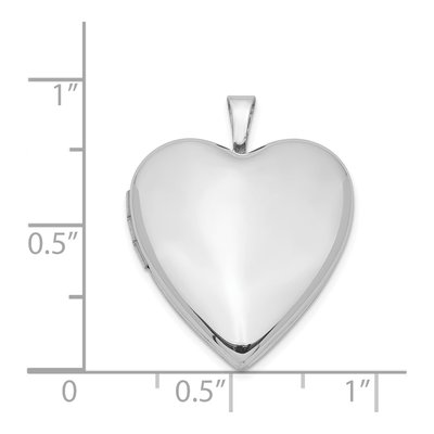 Sterling Silver Heart Locket – view 5