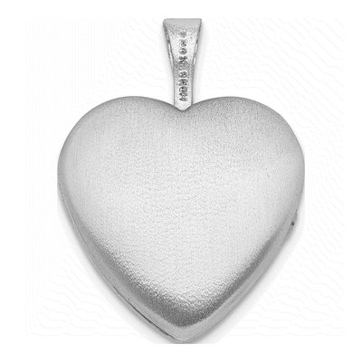 Sterling Silver Enameled Love Heart Locket – view 4