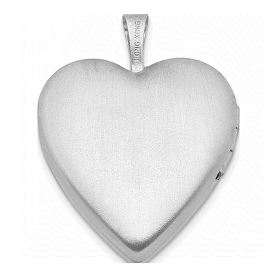 Sterling Silver Enameled Heart Locket – view 4