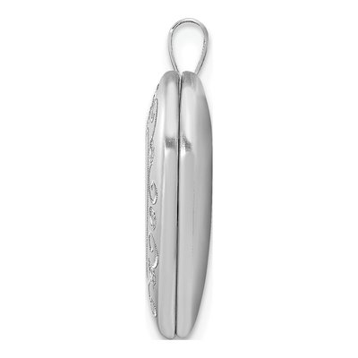 Sterling Silver Heart Photo Locket – view 3