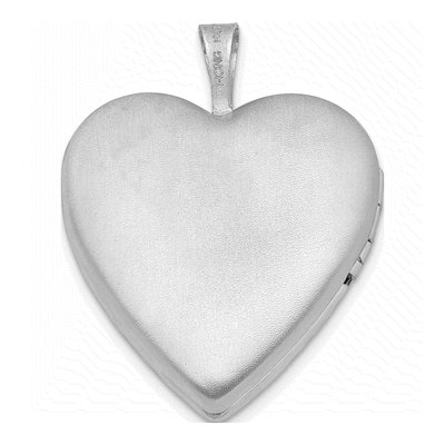 Sterling Silver Heart Photo Locket – view 4
