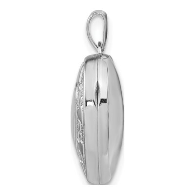 Sterling Silver Heart Locket – view 3