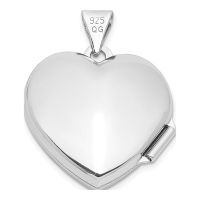 Sterling Silver Heart Locket – view 4