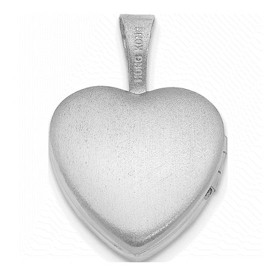 Sterling Silver Heart Locket – view 4