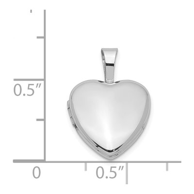 Sterling Silver Heart Locket – view 5