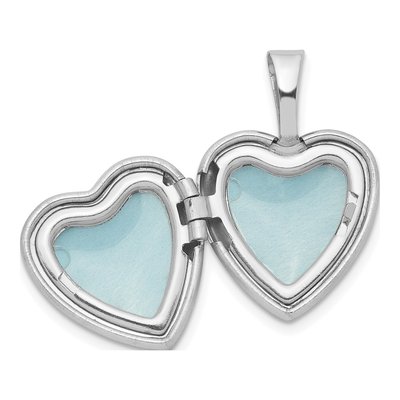 Sterling Silver Heart Locket – view 6