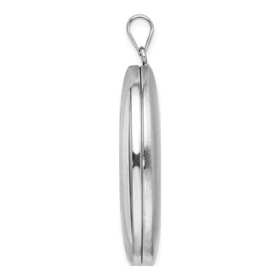 Sterling Silver Butterflies Oval Locket – view 3