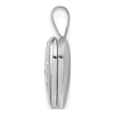 Sterling Silver Diamond Heart for Girls Locket – view 3
