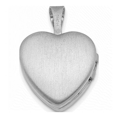 Sterling Silver Diamond Heart for Girls Locket – view 4