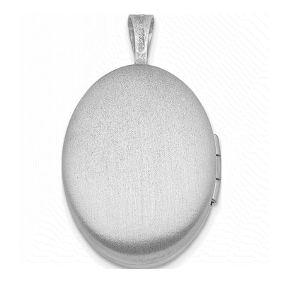 Sterling Silver Pink Ribbon Enamel Locket – view 3