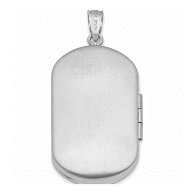 Sterling Silver Cross Locket – view 4