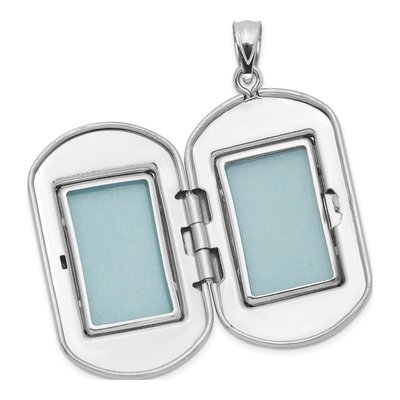 Sterling Silver Cross Locket – view 6