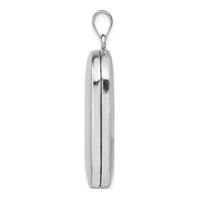 Sterling Silver Rectangular Photo Locket – view 3