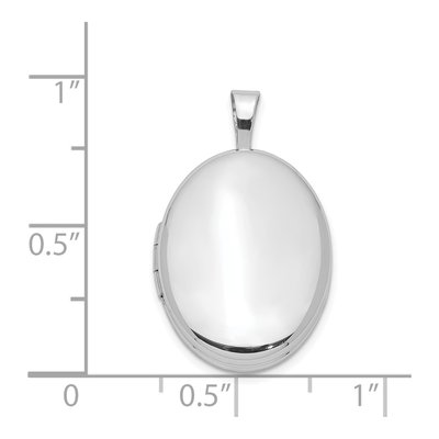 Sterling Silver Oval Photo Locket – view 5