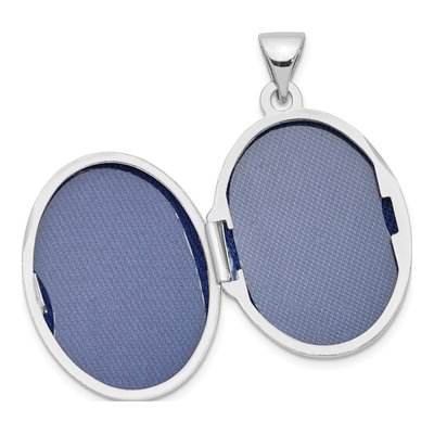 Sterling Silver Granddaughter Oval Locket – view 5
